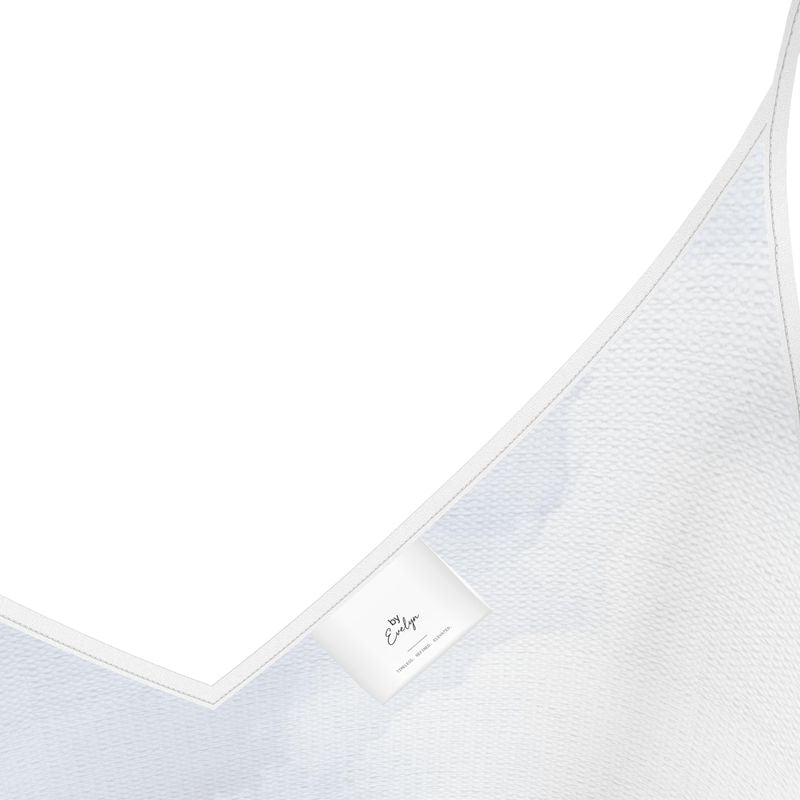 Designer Sophia Slip Dress "Blue Blush"