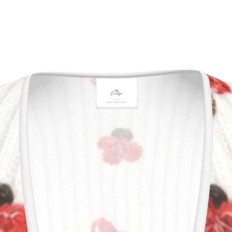 Designer Volant Dress "Timeless Elegance"