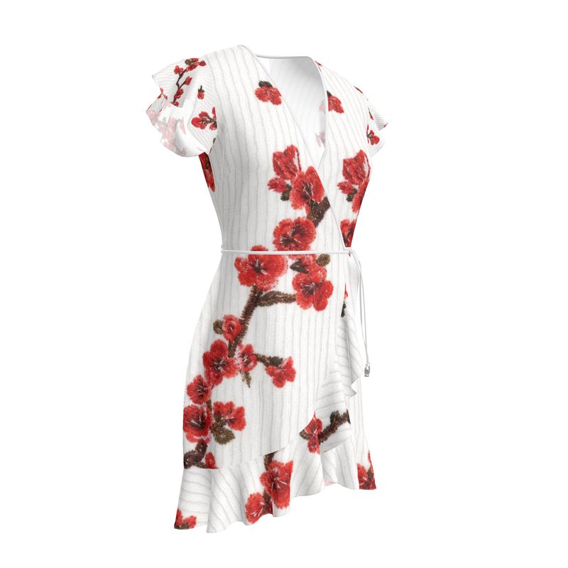Designer Volant Dress "Timeless Elegance"