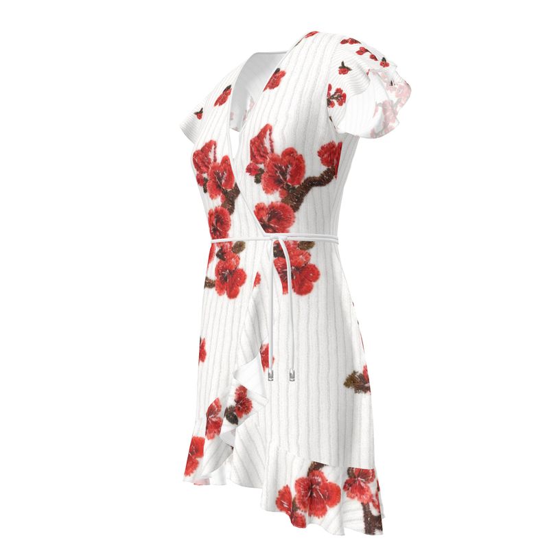 Designer Volant Dress "Timeless Elegance"