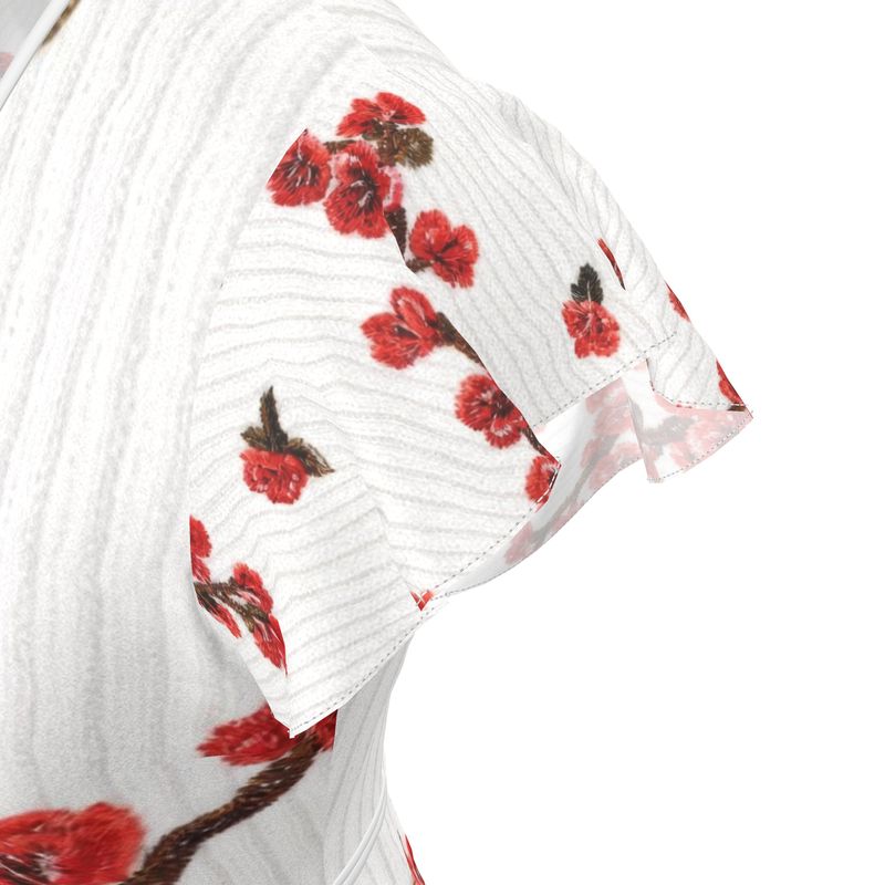 Designer Volant Dress "Timeless Elegance"