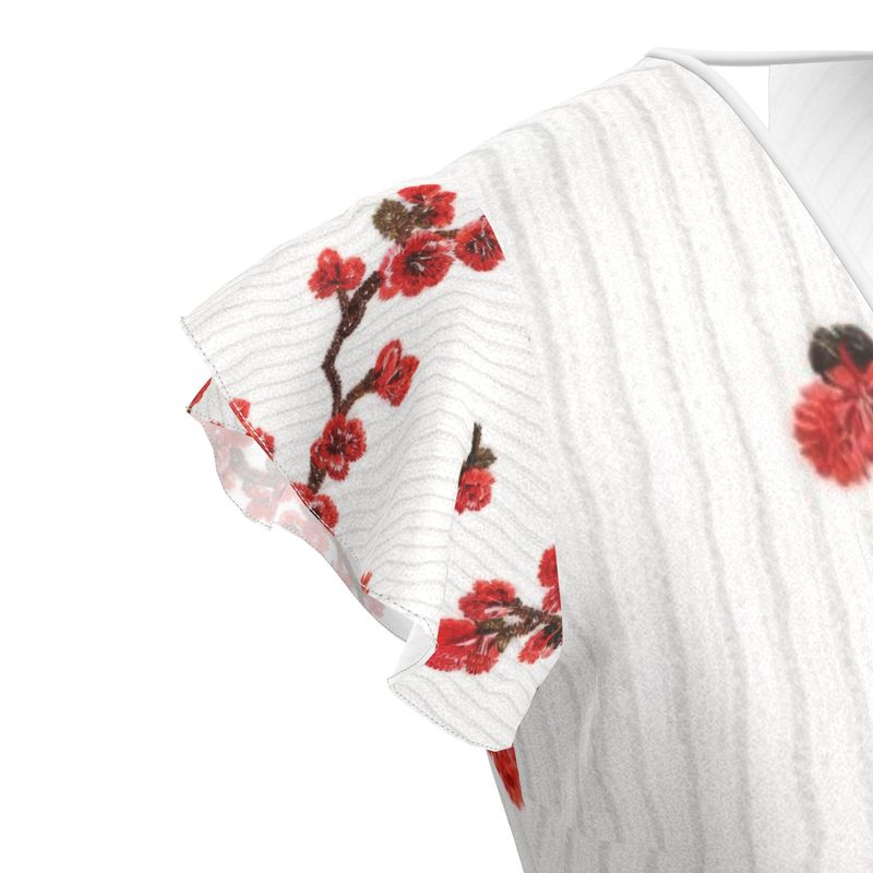 Designer Volant Dress "Timeless Elegance"
