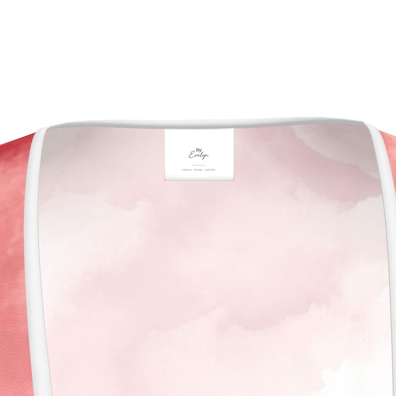 Designer Volant Dress "Red Velvet"