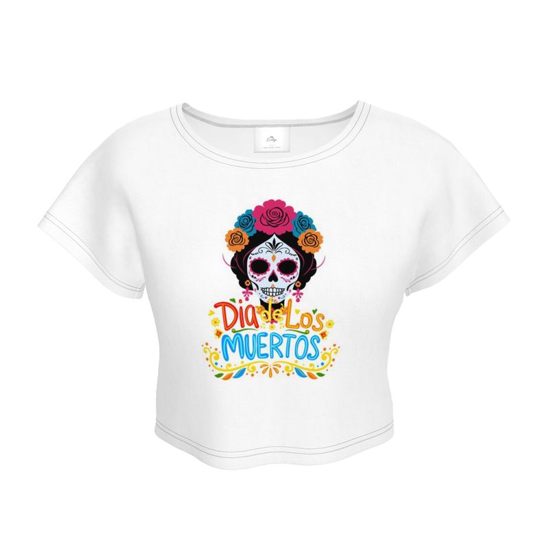 Crop Top “Dia de los Muertos”