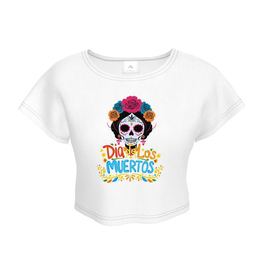 Crop Top “Dia de los Muertos”
