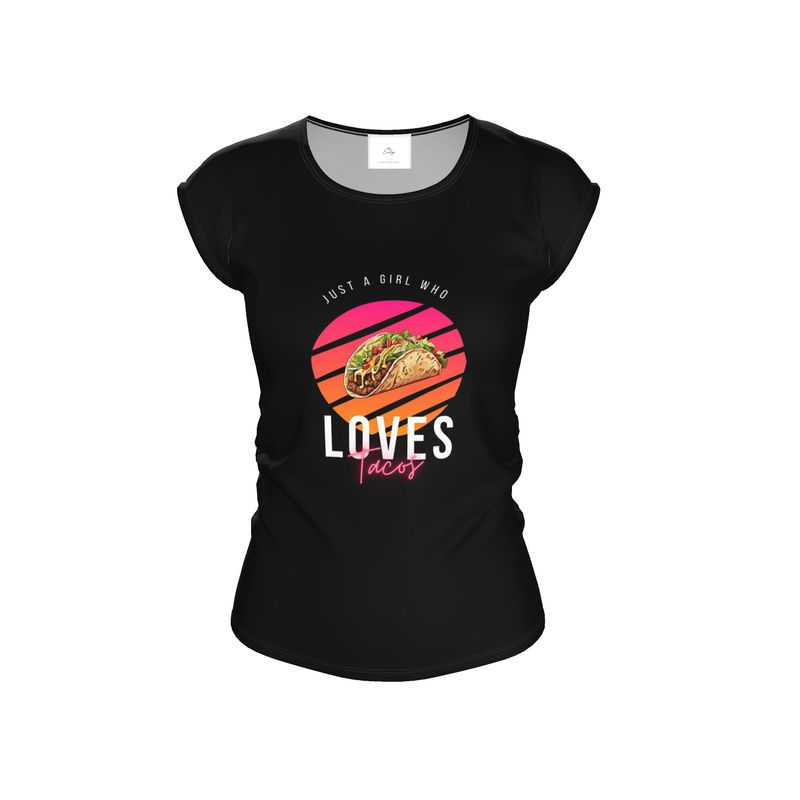 T-Shirt "Just a Girl who loves Tacos"