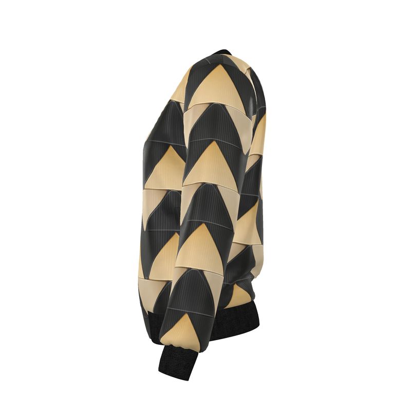 Reversible Women’s Bomber Jacket “Golden Eclipse”