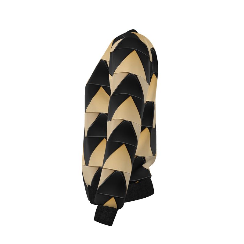 Reversible Women’s Bomber Jacket “Golden Eclipse”