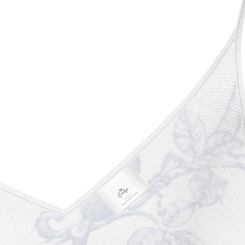Designer Sophia Slip Dress "Palm Tree"
