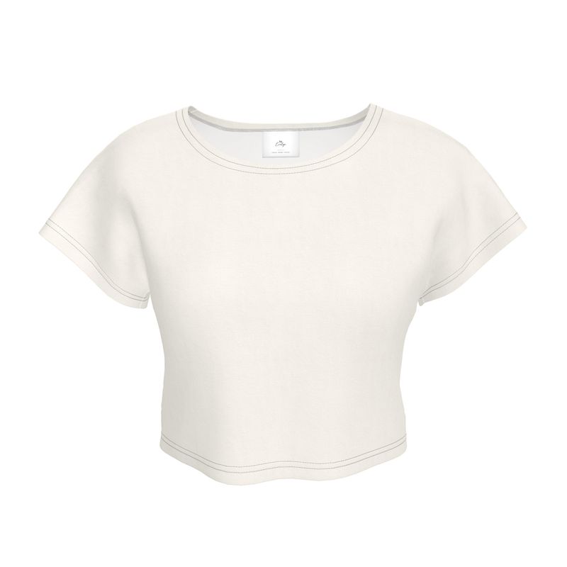 Crop Top "Ivory Muse" - simplify by evelyn