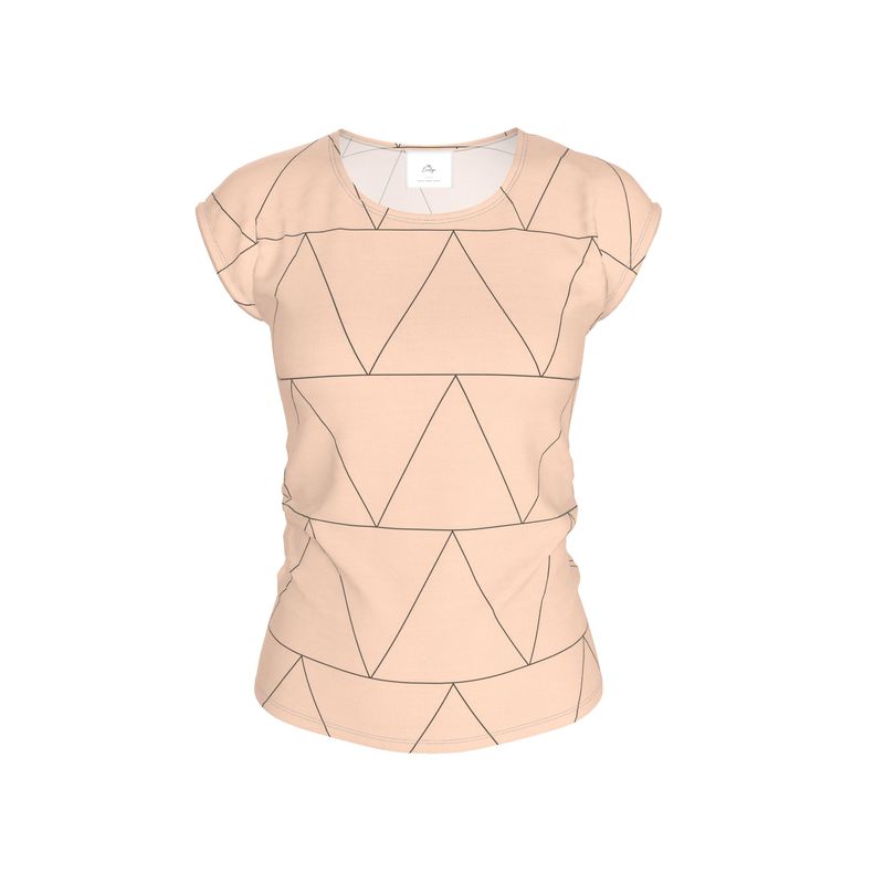 T-Shirt “Geometry Blush” - simplify by evelyn