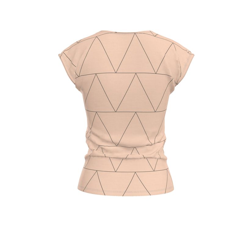 T-Shirt “Geometry Blush” - simplify by evelyn