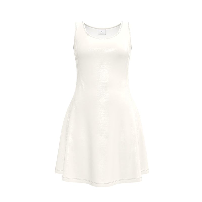 Skater Dress “Ivory Aura” - simplify by evelyn