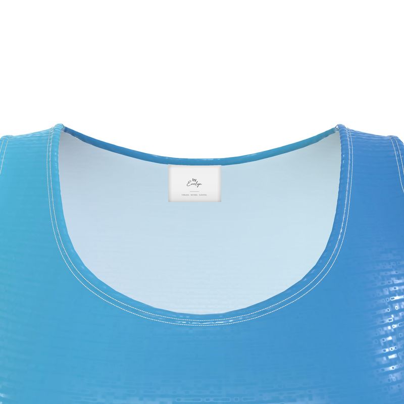 Skater Dress “Blue Mirage”