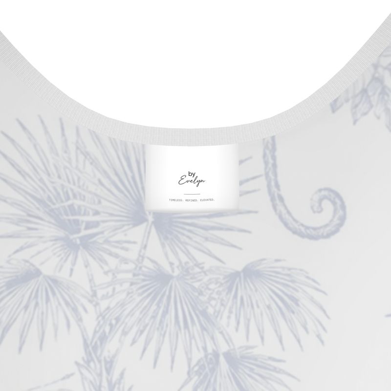 Designer Tank Top "Blue Savannah"