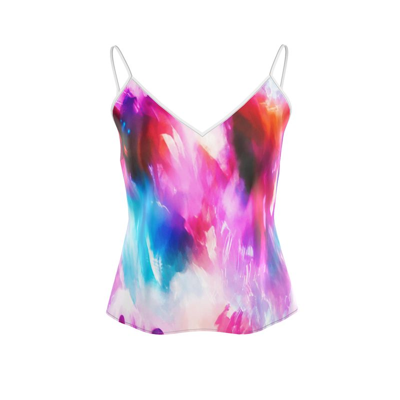 Strappy Camisole "Neon Mirage"