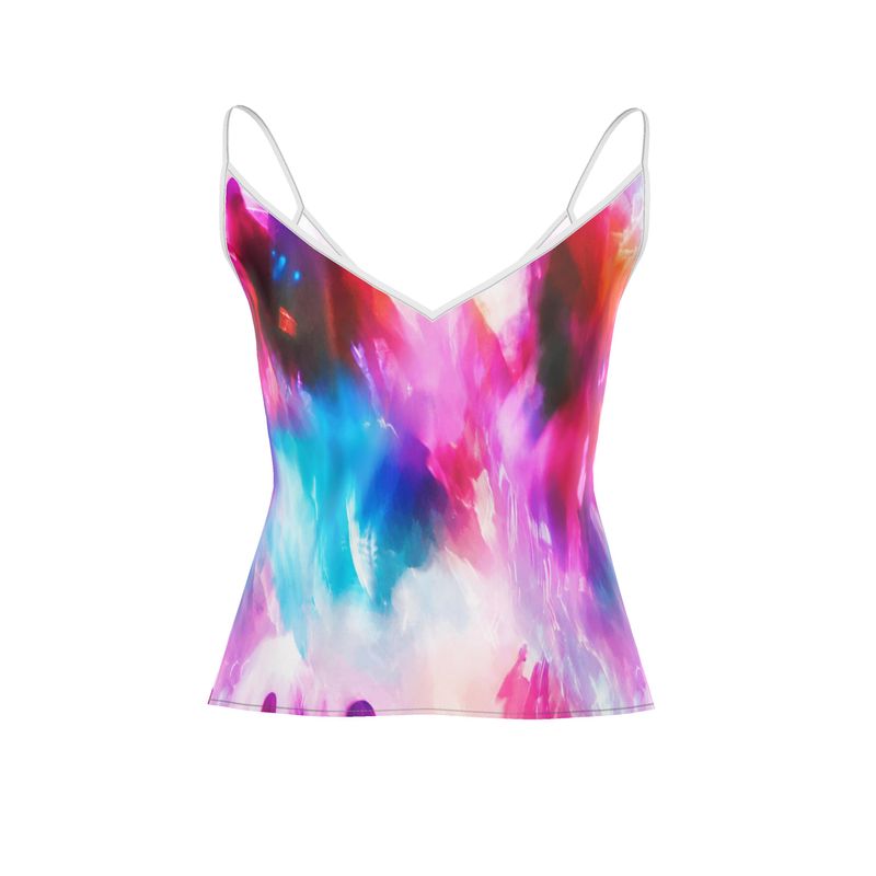 Strappy Camisole "Neon Mirage"