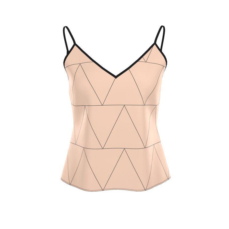 Strappy Camisole "Desert Noir" - simplify by evelyn