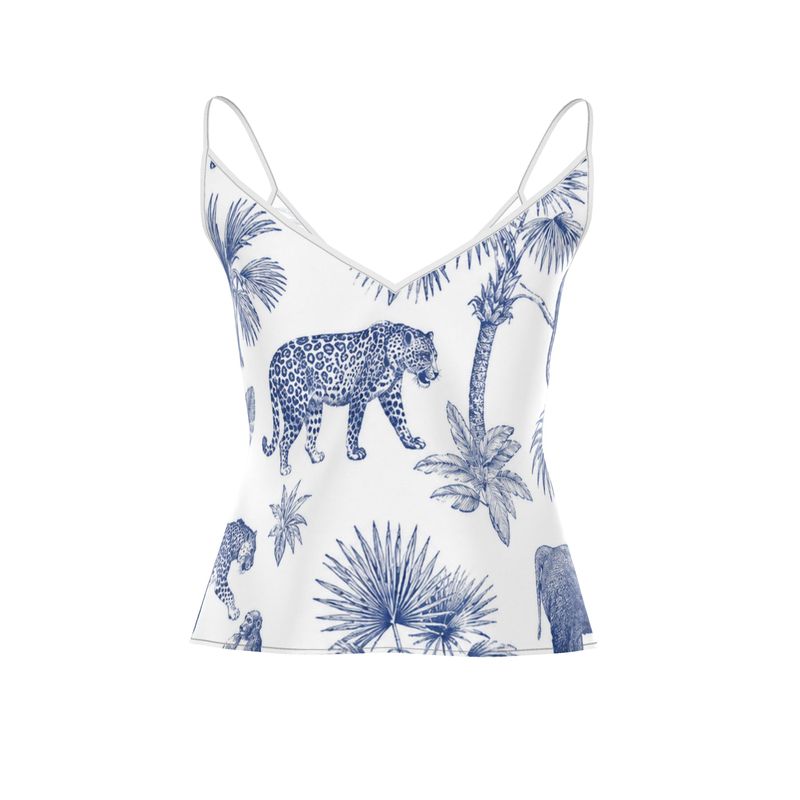 Strappy Camisole "Blue Savannah"