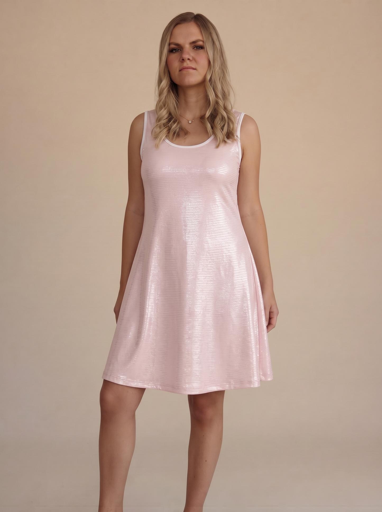 Skater-Dress "Pink Veil" -simplify by evelyn