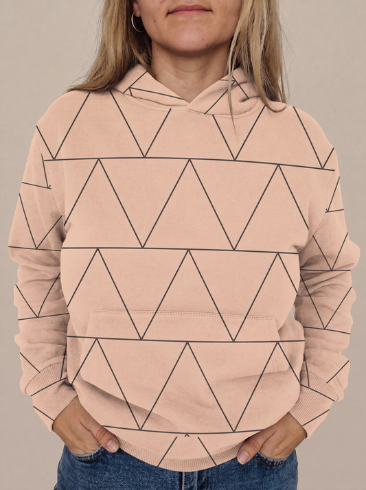 Hoodie "Desert Geometry" - simplify by evelyn