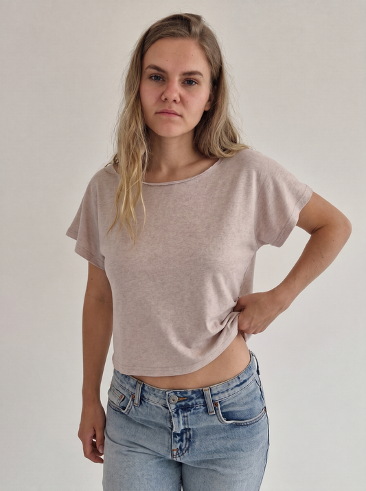 Crop Top "Sand Epoque" - simplify by evelyn