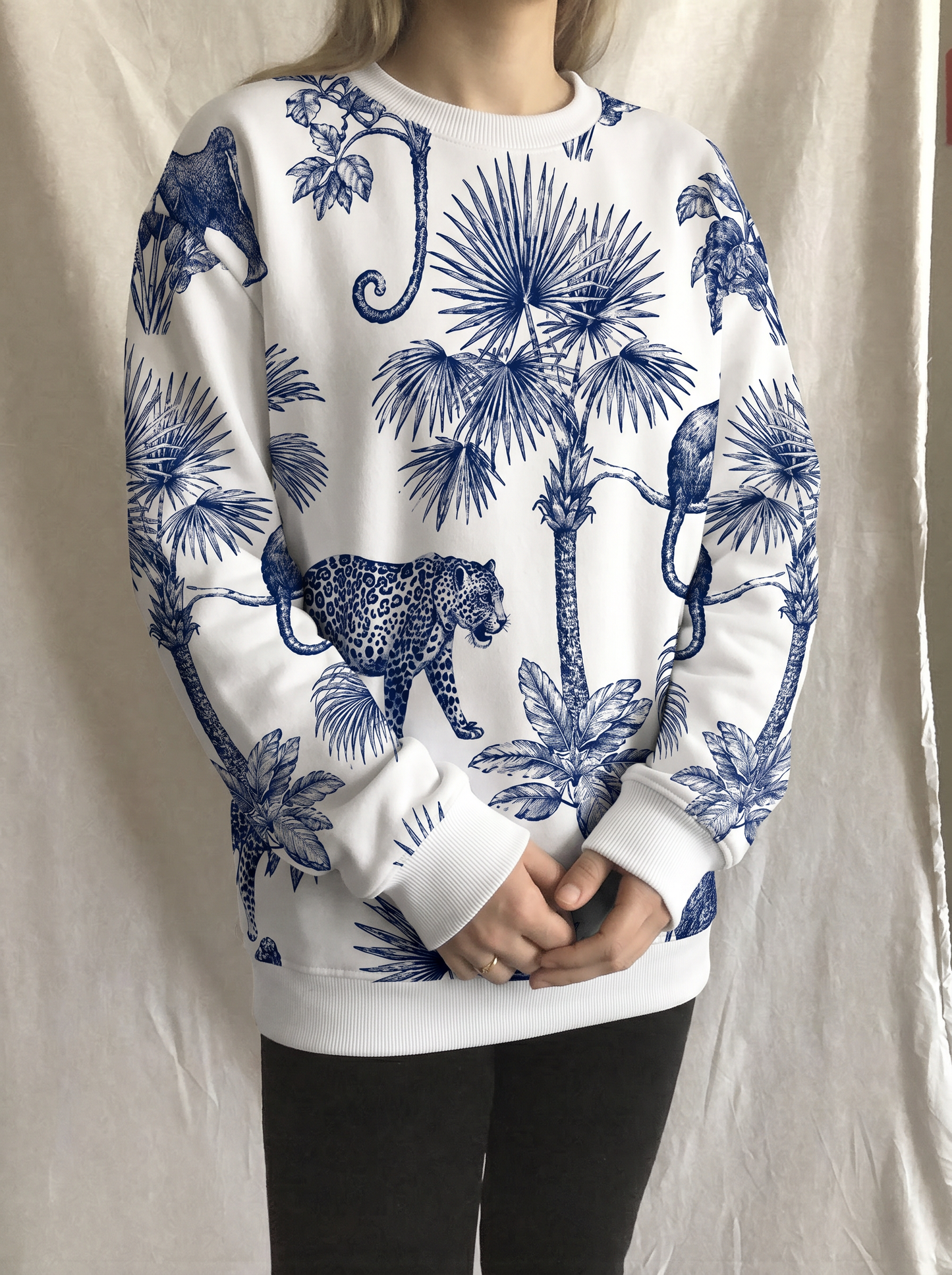 Sweatshirt "Blue Savannah"