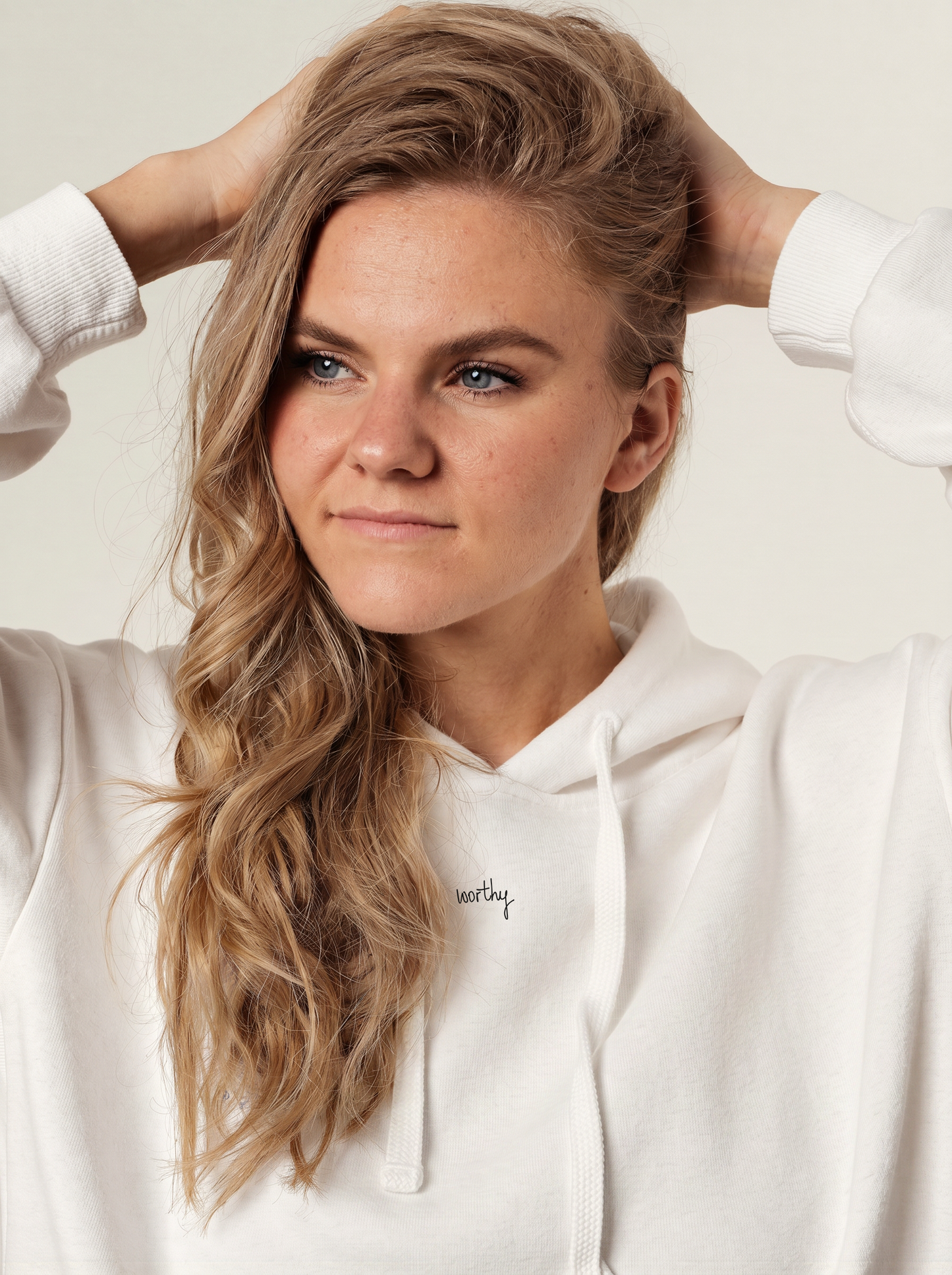 Designer Hoodie “Worthy” Signature Edition by evelyn