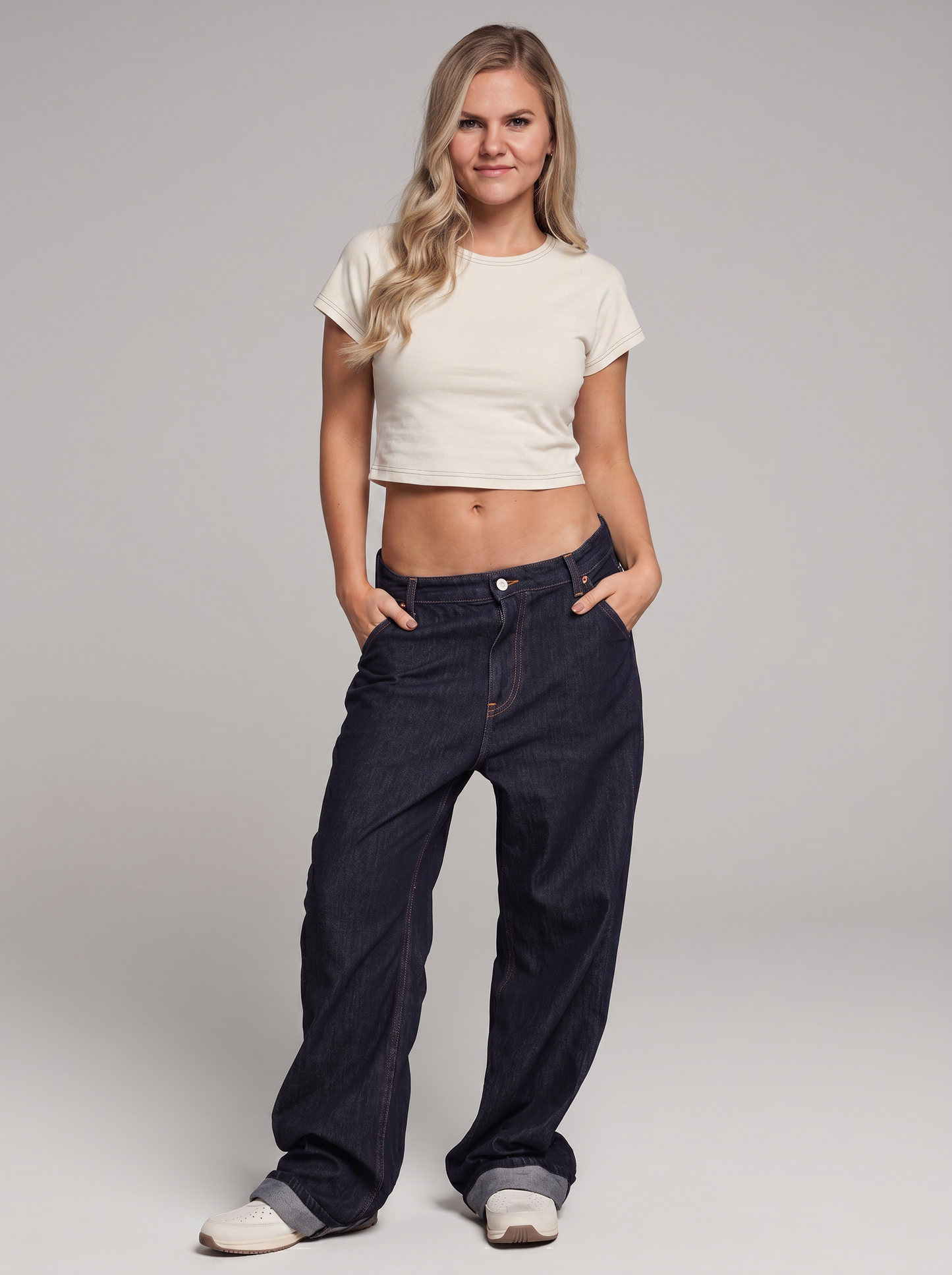 Crop Top "Ivory Muse" - simplify by evelyn