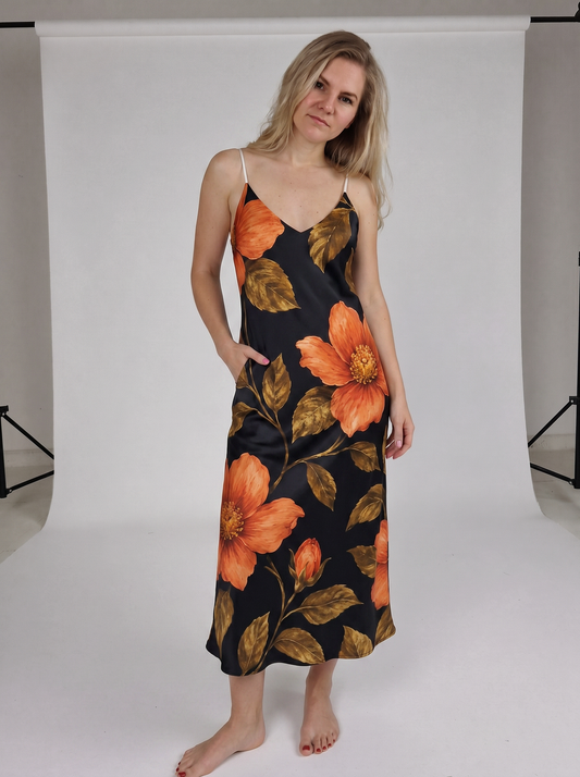 Designer Sophia Slip Dress "Elegance"