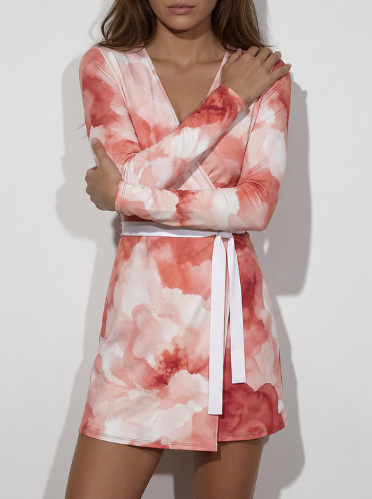 Wrap Dress "Red Velvet"